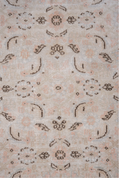 Vintage Indosaraban Runner Rug (2' x 11')